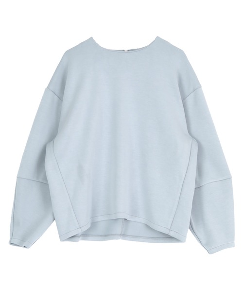 UR'S(ユアーズ)の「ダンボールランタンスリーブトップス(Tシャツ/カットソー・レディース・ライトブルー/ベージュ/ブラック/ホワイト・S/M/L)」の14枚目の写真