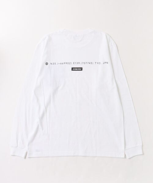 DOUBLE STEAL(ダブルスティール)の「パターンポケット 長袖Tシャツ(Tシャツ/カットソー・メンズ・ブラック/ホワイト/ホワイト系その他/ブラック系その他・LARGE/X-LARGE/MEDIUM)」の5枚目の写真