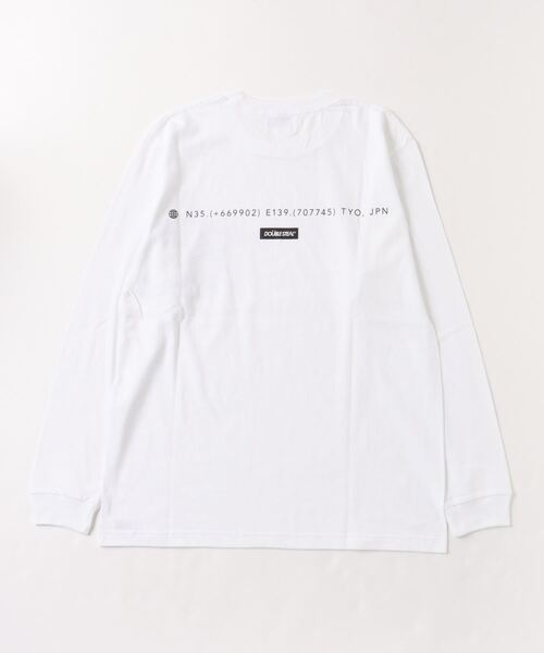 DOUBLE STEAL(ダブルスティール)の「パターンポケット 長袖Tシャツ(Tシャツ/カットソー・メンズ・ブラック/ホワイト/ホワイト系その他/ブラック系その他・LARGE/X-LARGE/MEDIUM)」の6枚目の写真