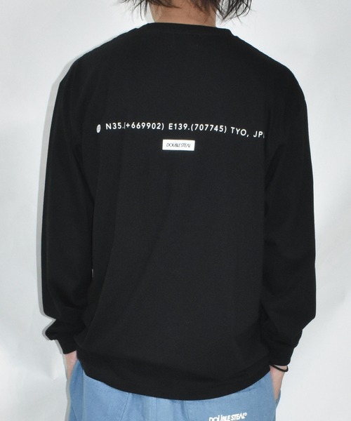 DOUBLE STEAL(ダブルスティール)の「パターンポケット 長袖Tシャツ(Tシャツ/カットソー・メンズ・ブラック/ホワイト/ホワイト系その他/ブラック系その他・LARGE/X-LARGE/MEDIUM)」の15枚目の写真