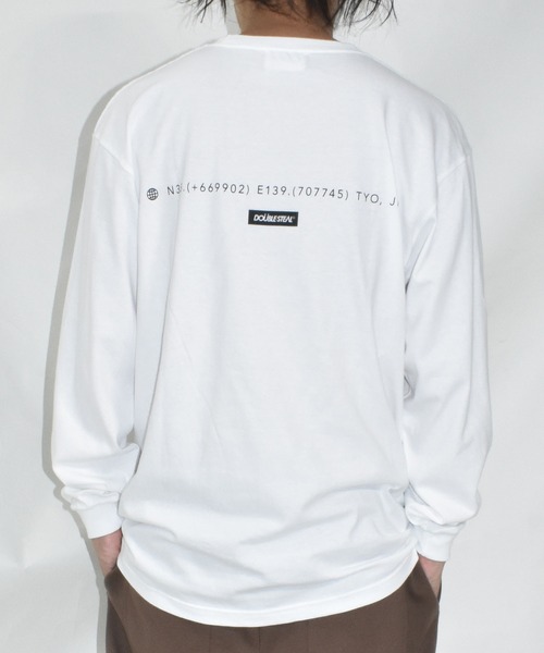 DOUBLE STEAL(ダブルスティール)の「パターンポケット 長袖Tシャツ(Tシャツ/カットソー・メンズ・ブラック/ホワイト/ホワイト系その他/ブラック系その他・LARGE/X-LARGE/MEDIUM)」の19枚目の写真