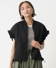 Mia   （ミア）の「フリルブルゾンジレ（ベスト）」