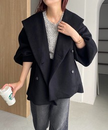 CAPRICIEUX LE'MAGE | 【サイズ展開あり】BIG襟ウールコート(その他アウター)