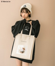 Miffy | miffyチャーム付きトートバッグ　1032180030(トートバッグ)