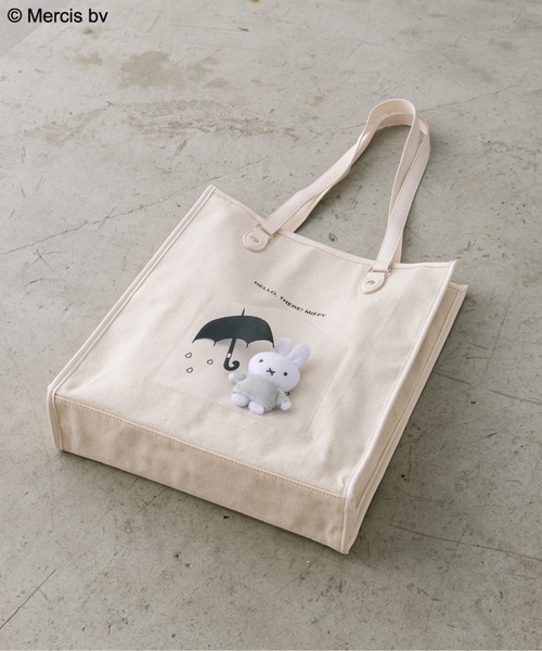 ミッソーニ コレクションライン トートバッグとチャーム Miffy（ ミッフィー）の「miffyチャーム付きトートバッグ 1032180030