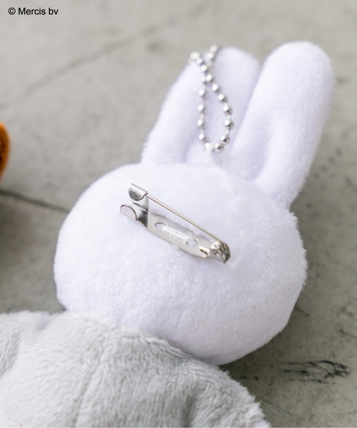 Miffy（ ミッフィー）の「miffyチャーム付きトートバッグ　1032180030（トートバッグ・レディース・ライトグレー/ブラウン・FREE）」の19枚目の写真
