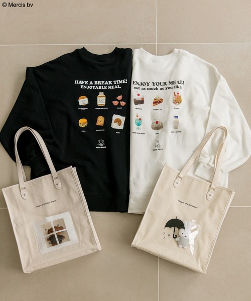 Miffy（ ミッフィー）の「miffyチャーム付きトートバッグ　1032180030（トートバッグ・レディース・ライトグレー/ブラウン・FREE）」の20枚目の写真