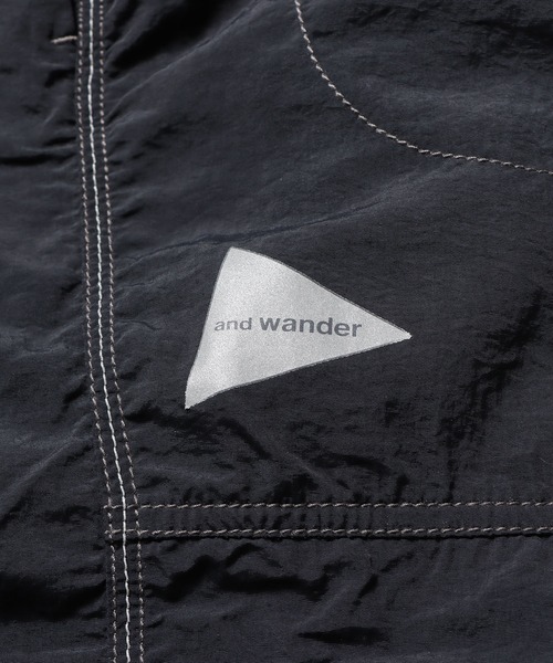 アンドワンダー パンツ　レディース　ナイロンクライミングパンツ リフレクター　M セール】【Gramicci×and wander】NYLON CLIMBING PANT(WOMENS