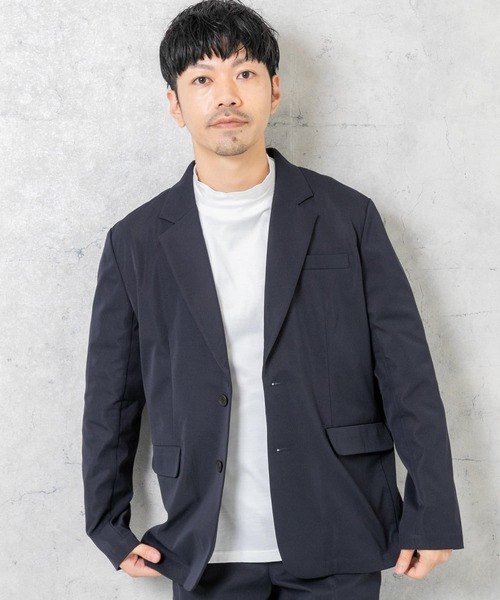 URBAN RESEARCH ROSSO MEN(アーバンリサーチロッソメン)の「『XLサイズあり』JAPAN FABRICロングスリーブモックTシャツ(Tシャツ/カットソー・メンズ・シルバー/ベージュ系その他/ブラック/ホワイト・MEDIUM/X-LARGE/LARGE)」の12枚目の写真
