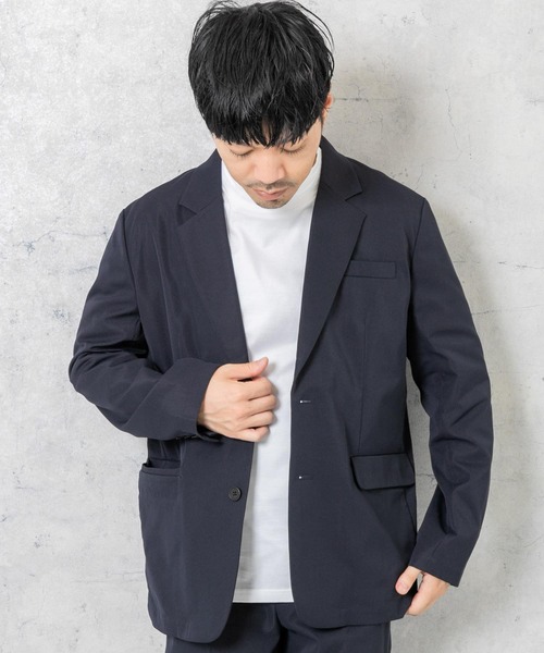 URBAN RESEARCH ROSSO MEN(アーバンリサーチロッソメン)の「『XLサイズあり』JAPAN FABRICロングスリーブモックTシャツ(Tシャツ/カットソー・メンズ・シルバー/ベージュ系その他/ブラック/ホワイト・MEDIUM/X-LARGE/LARGE)」の14枚目の写真