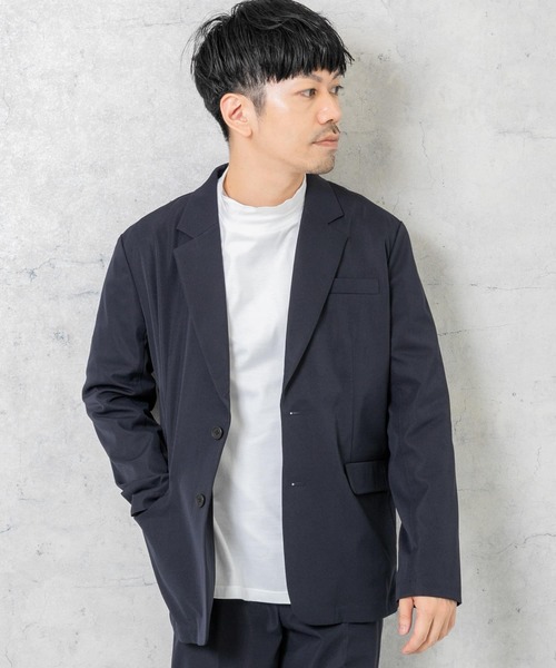 URBAN RESEARCH ROSSO MEN(アーバンリサーチロッソメン)の「『XLサイズあり』JAPAN FABRICロングスリーブモックTシャツ(Tシャツ/カットソー・メンズ・シルバー/ベージュ系その他/ブラック/ホワイト・MEDIUM/X-LARGE/LARGE)」の15枚目の写真