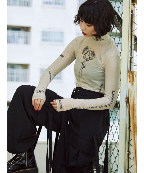 jouetie（ジュエティ）の「tattooシアートップス（Tシャツ/カットソー