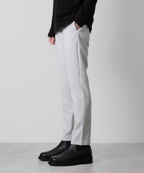 ATTACHMENT(アタッチメント)の「PE ストレッチダブルクロス ナロートラウザーズ / PE STRETCH DOUBLE CLOTH NARROW TROUSERS(スラックス・メンズ・ブラック/ライトグレー/ネイビー・1/3/2/4)」の18枚目の写真
