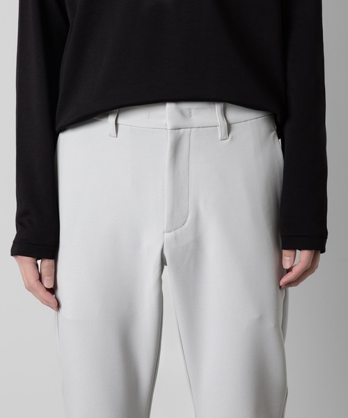 ATTACHMENT(アタッチメント)の「PE ストレッチダブルクロス ナロートラウザーズ / PE STRETCH DOUBLE CLOTH NARROW TROUSERS(スラックス・メンズ・ブラック/ライトグレー/ネイビー・1/3/2/4)」の20枚目の写真