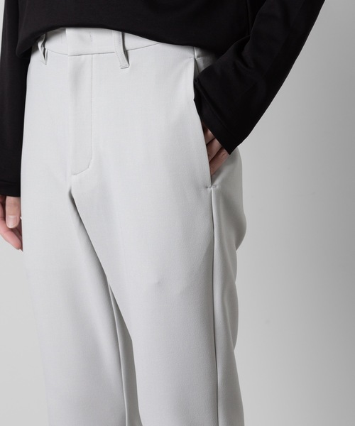 ATTACHMENT(アタッチメント)の「PE ストレッチダブルクロス ナロートラウザーズ / PE STRETCH DOUBLE CLOTH NARROW TROUSERS(スラックス・メンズ・ブラック/ライトグレー/ネイビー・1/3/2/4)」の14枚目の写真