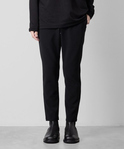 ATTACHMENT(アタッチメント)の「PE ストレッチダブルクロス ナロートラウザーズ / PE STRETCH DOUBLE CLOTH NARROW TROUSERS(スラックス・メンズ・ブラック/ライトグレー/ネイビー・1/3/2/4)」の8枚目の写真