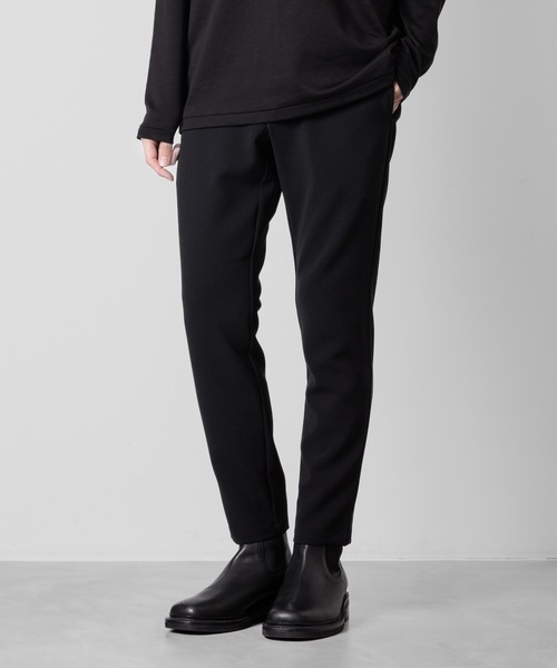 ATTACHMENT(アタッチメント)の「PE ストレッチダブルクロス ナロートラウザーズ / PE STRETCH DOUBLE CLOTH NARROW TROUSERS(スラックス・メンズ・ブラック/ライトグレー/ネイビー・1/3/2/4)」の9枚目の写真