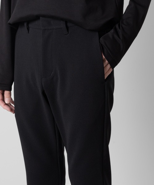 ATTACHMENT(アタッチメント)の「PE ストレッチダブルクロス ナロートラウザーズ / PE STRETCH DOUBLE CLOTH NARROW TROUSERS(スラックス・メンズ・ブラック/ライトグレー/ネイビー・1/3/2/4)」の4枚目の写真