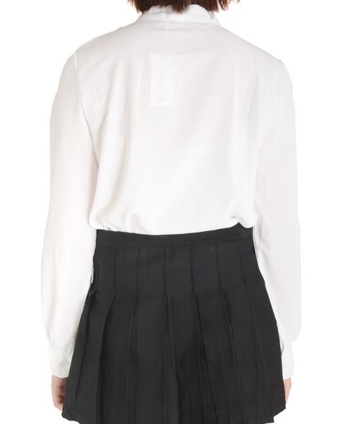 urge:(アージコロン )の「【URGE:】パール ビジュー付き リボンブラウス(シャツ/ブラウス・レディース・ホワイト・MEDIUM/LARGE)」の13枚目の写真