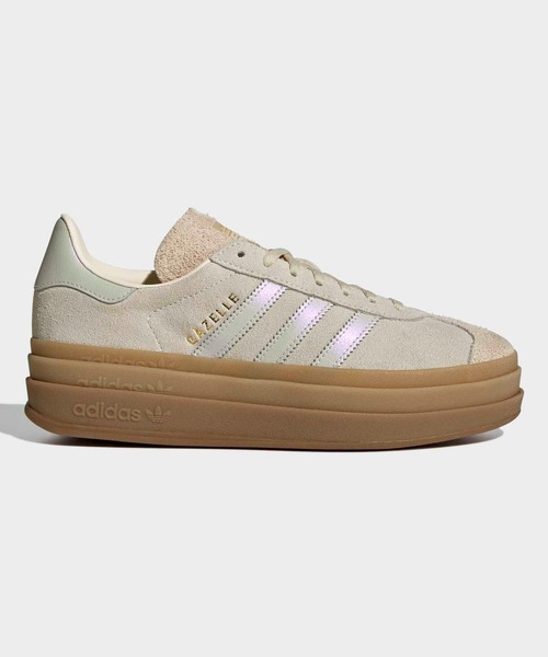 adidas(アディダス)の「ガゼル / Gazelle / GAZELLE BOLD / 厚底スニーカー / アディダスオリジナルス adidas Originals(スニーカー・レディース・ベージュ/ホワイト系その他4/ホワイト×ブラック/グレー/ベージュ系その他・25.5cm/27.5cm/25.0cm/22.5cm/26.5cm/23.5cm/23.0cm/26.0cm/24.5cm/24.0cm/28.0cm/27.0cm/22.0cm)」の3枚目の写真