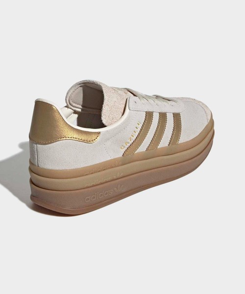 adidas(アディダス)の「ガゼル / Gazelle / GAZELLE BOLD / 厚底スニーカー / アディダスオリジナルス adidas Originals(スニーカー・レディース・ベージュ/ホワイト系その他4/ホワイト×ブラック/グレー/ベージュ系その他・25.5cm/27.5cm/25.0cm/22.5cm/26.5cm/23.5cm/23.0cm/26.0cm/24.5cm/24.0cm/28.0cm/27.0cm/22.0cm)」の16枚目の写真