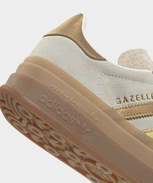adidas(アディダス)の「ガゼル / Gazelle / GAZELLE BOLD / 厚底スニーカー / アディダスオリジナルス adidas Originals(スニーカー・レディース・ベージュ/ホワイト系その他4/ホワイト×ブラック/グレー/ベージュ系その他・25.5cm/27.5cm/25.0cm/22.5cm/26.5cm/23.5cm/23.0cm/26.0cm/24.5cm/24.0cm/28.0cm/27.0cm/22.0cm)」の18枚目の写真