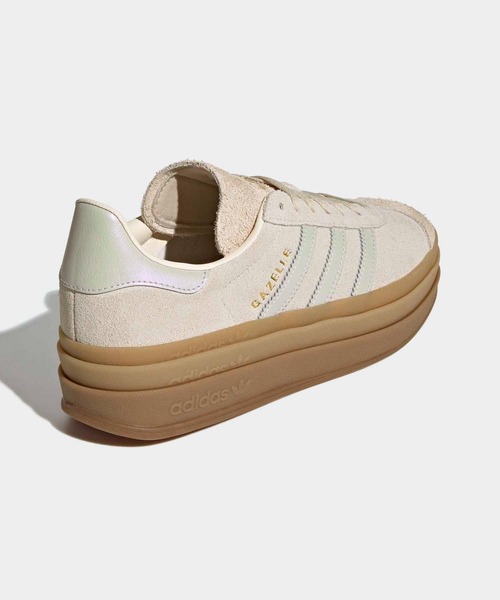 adidas(アディダス)の「ガゼル / Gazelle / GAZELLE BOLD / 厚底スニーカー / アディダスオリジナルス adidas Originals(スニーカー・レディース・ベージュ/ホワイト系その他4/ホワイト×ブラック/グレー/ベージュ系その他・25.5cm/27.5cm/25.0cm/22.5cm/26.5cm/23.5cm/23.0cm/26.0cm/24.5cm/24.0cm/28.0cm/27.0cm/22.0cm)」の9枚目の写真