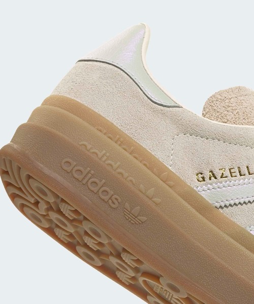 adidas(アディダス)の「ガゼル / Gazelle / GAZELLE BOLD / 厚底スニーカー / アディダスオリジナルス adidas Originals(スニーカー・レディース・ベージュ/ホワイト系その他4/ホワイト×ブラック/グレー/ベージュ系その他・25.5cm/27.5cm/25.0cm/22.5cm/26.5cm/23.5cm/23.0cm/26.0cm/24.5cm/24.0cm/28.0cm/27.0cm/22.0cm)」の12枚目の写真