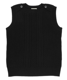 TOKYO SHIRTS | ボートネック ベーシック ニットベスト(ニット/セーター)