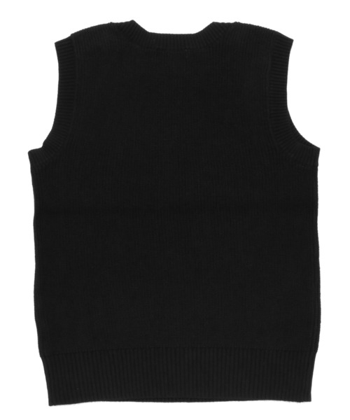 TOKYO SHIRTS（トウキョウシャツ）の「ボートネック ベーシック ニットベスト（ニット/セーター・レディース・ブラック/モカ/カーキオリーブ・M/L/LL）」の4枚目の写真