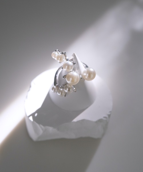 crafty(クラフティー)の「パールデコレーションリング(リング・レディース・シルバー・FREE)」の21枚目の写真