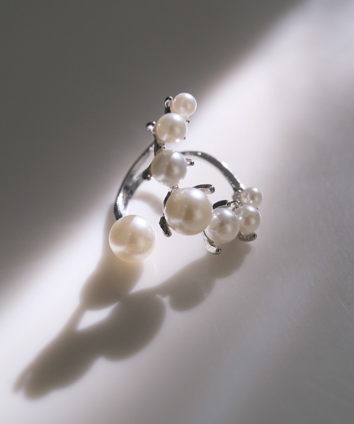 crafty(クラフティー)の「パールデコレーションリング(リング・レディース・シルバー・FREE)」の22枚目の写真