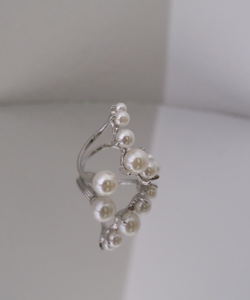 crafty(クラフティー)の「パールデコレーションリング(リング・レディース・シルバー・FREE)」の10枚目の写真
