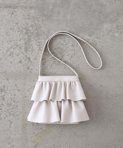 DEINET ♥ DEINET POCKET MINI FRILL BAG/追跡付 POCKET BAG