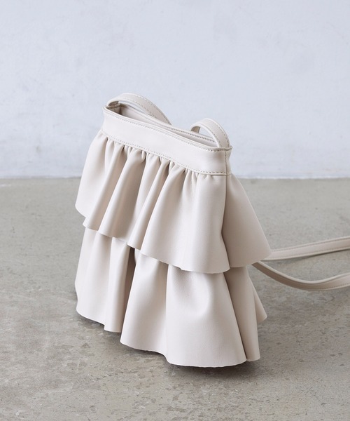 ショルダーバッグ・ポシェット [LE CONCEPT] Fillette Frill Bag 楽天市場】ショルダーバッグ レディース 虹色 バッグ 斜め掛け