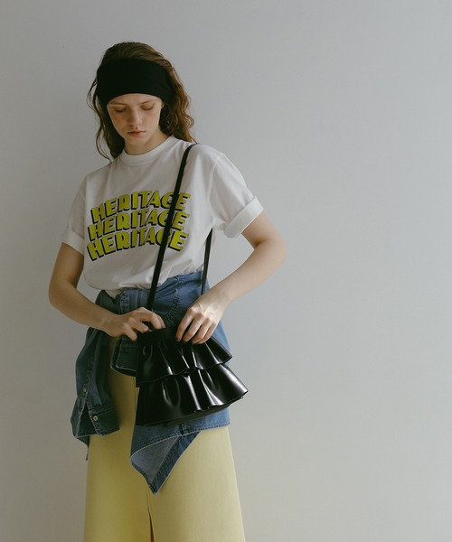 ショルダーバッグ・ポシェット [LE CONCEPT] Fillette Frill Bag ショルダーBAG FRILL | 子供服のオーシャン＆グラウンド