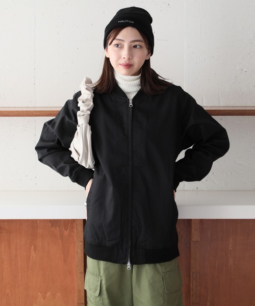 セール】【United Athle】T/C ダブルジップ MA-1 フライトジャケット