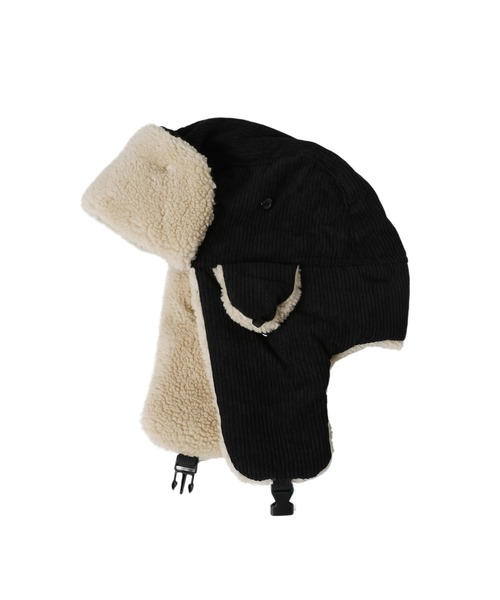 ❤️ 美品未使用　イタリア製　Grevi modoグレヴィ グレージュ　ファー Buyer's Select/撥水加工 2WAYフェイクファーフライトキャップ