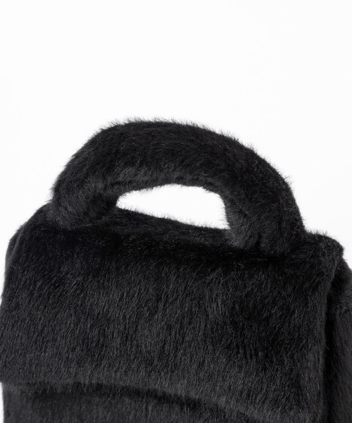 Heather（ヘザー）の「ファーショルダーBAG  987761（ショルダーバッグ・レディース・ブラック/ホワイト・ONE SIZE）」の18枚目の写真