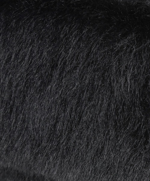 Heather（ヘザー）の「ファーショルダーBAG  987761（ショルダーバッグ・レディース・ブラック/ホワイト・ONE SIZE）」の9枚目の写真