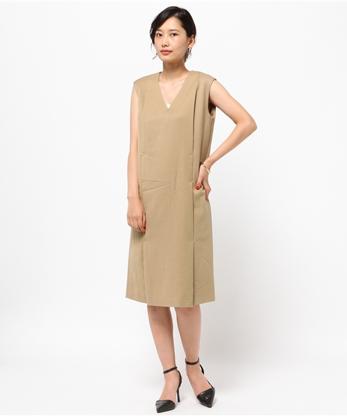 Gallardagalante ガリャルダガランテ の Vネックアイラインワンピース ワンピース Wear