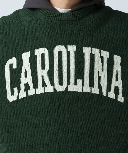 BAYFLOW（ベイフロー）の「HAPPYニットプルオーバー（ニット/セーター・メンズ・ライトブルー/ブラック/ネイビー/ベージュ/ピンク/オレンジ/グリーン/オフホワイト/ネイビー系/ベージュ系/ホワイト系・MEDIUM/LARGE）」の18枚目の写真