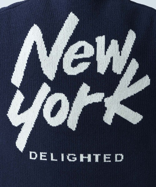 BAYFLOW（ベイフロー）の「HAPPYニットプルオーバー（ニット/セーター・メンズ・ライトブルー/ブラック/ネイビー/ベージュ/ピンク/オレンジ/グリーン/オフホワイト/ネイビー系/ベージュ系/ホワイト系・MEDIUM/LARGE）」の22枚目の写真