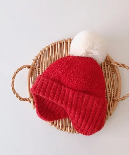 alo★新品タグ付き ポンポン付きビーニー ニット帽 alo☆新品タグ付き ポンポン付きビーニー ニット帽