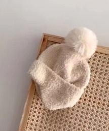 Bambin(�{���o��)�́y Bambin / �{���o�� �z �����ĕt�� �|���|�� �j�b�g�X(�j�b�g�L���b�v/�r�[�j�[)