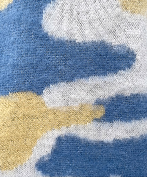 one way（ワンウェイ）の「マーブルシャギーニット（ニット/セーター・レディース・ピンク/ダークブルー/イエロー・FREE）」の20枚目の写真