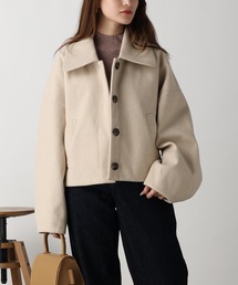 acro | フェイクウールコクーンショートコート/AC3835(その他アウター)