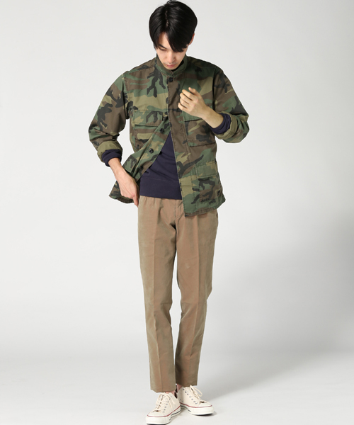 Journal Standard TRISECT(トライセクト)の「TRISECT MADE IN AMERICA: ファティーグジャケット ##(ミリタリージャケット・メンズ・カーキ/グリーン・SMALL/LARGE/MEDIUM)」の16枚目の写真
