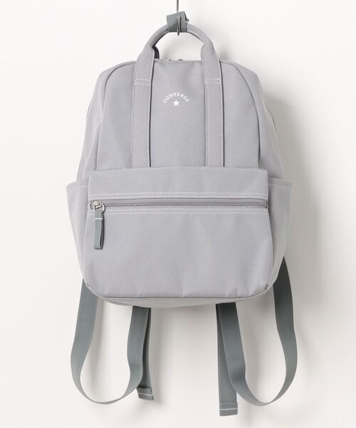 CONVERSE(コンバース)の「【CONVERSE】CIRCLE MINI BACKPACK/バックパック/通勤・通学(バックパック/リュック・メンズ・ホワイト/グレー/ネイビー/ブラック/カーキ・FREE)」の4枚目の写真