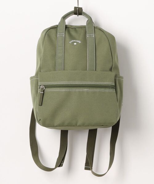 CONVERSE(コンバース)の「【CONVERSE】CIRCLE MINI BACKPACK/バックパック/通勤・通学(バックパック/リュック・メンズ・ホワイト/グレー/ネイビー/ブラック/カーキ・FREE)」の5枚目の写真